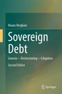 „Sovereign Debt: Genesis—Restructuring—Litigation“, Second Edition, von Mauro Megliani. Grüner, gelber Hintergrund.