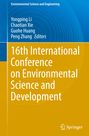 16th International Conference on Environmental Science and Development, Buch