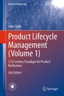 „Product Lifecycle Management (Volume 1)“, John Stark, 6th Edition, Menschenmenge im Hintergrund, Springer-Logo.