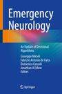 "Emergency Neurology: An Update of Decisional Algorithms" von Giuseppe Micieli et al., Springer Logo unten.