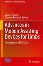 „Advances in Motion Assisting Devices for Limbs“, Konferenzband ASSIST 2025, rote Farbverläufe, Springer Logo.
