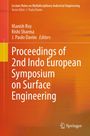 Titel: Proceedings of 2nd Indo European Symposium on Surface Engineering. Hintergrund: Orangetöne. Verlag-Logo unten.