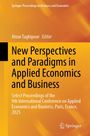 Titel: „New Perspectives and Paradigms in Applied Economics and Business“. Hintergrund in Orange. Springer-Logo.