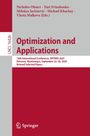 Optimization and Applications, Buch