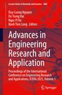 Text: "Advances in Engineering Research and Application; Proceedings of ICERA 2025, Volume 1." Hintergrund: Molekülstruktur.