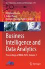 "Business Intelligence and Data Analytics. Proceedings of BIDA 2025, Volume 1." Oben technische Illustrationen.