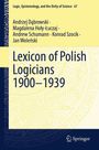 Andrew Schumann: Lexicon of Polish Logicians 1900-1939, Buch
