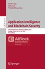 Application Intelligence and Blockchain Security, Buch