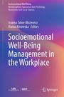 Titel: "Socioemotional Well-Being Management in the Workplace." Bunte Farbverläufe im Hintergrund.