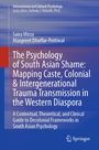 Titel: "The Psychology of South Asian Shame: Mapping Caste, Colonial & Intergenerational Trauma Transmission in the Western Diaspora" von Saira Mirza und Manpreet Dhuffar-Pottiwal. Blaues Hintergrunddesign, Springer-Logo unten rechts.