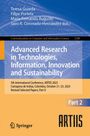 Advanced Research in Technologies, Information, Innovation and Sustainability, Buch
