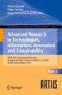 Buchtitel: "Advanced Research in Technologies, Information, Innovation and Sustainability". Herausgeber: Teresa Guarda et al.