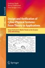 Titel: Design and Verification of Cyber-Physical Systems: From Theory to Applications. Springer-Logo unten.