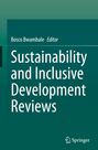 Text: "Bosco Bwambale Editor, Sustainability and Inclusive Development Reviews, Springer." Grüner Hintergrund, schlichtes Design.