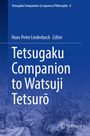 Buchtitel: "Tetsugaku Companion to Watsuji Tetsurō". Herausgeber: Hans Peter Liederbach. Landschaftsillustration in blau.