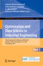 Optimization and Data Science in Industrial Engineering, Buch