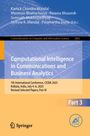 Computational Intelligence in Communications and Business Analytics, Buch