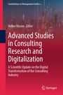 Titel: Advanced Studies in Consulting Research and Digitalization. Oben Skyline bei Nacht. Springer-Logo unten rechts.