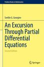 "An Excursion Through Partial Differential Equations, Second Edition," gelbes Cover, Springer-Logo unten.