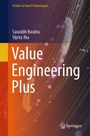 "Value Engineering Plus" von Saurabh Kwatra, Vijeta Jha. Bunte Linien und Punkte auf dunklem Hintergrund.