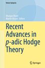 Titel: "Recent Advances in p-adic Hodge Theory". Oben: "Simons Symposia". Namen: Bhargav Bhatt, Martin Olsson. Springer-Logo.