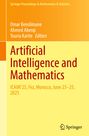 Gelbes und oranges Cover mit folgendem Text: "Artificial Intelligence and Mathematics, ICAIM’25, Fez, Morocco, June 23–25, 2025". Unten ein Springer-Logo.