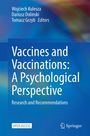 Cover eines Buches: „Vaccines and Vaccinations: A Psychological Perspective“, mit Namen der Herausgeber und „Open Access“.