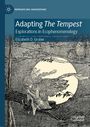 Buchtitel: "Adapting The Tempest: Explorations in Ecophenomenology" von Elizabeth D. Gruber. Illustration mit Fee und Eule.