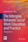 "The Interplay Between Social Work Education and Practice" von Jolanta Pivorienė. Bunte abstrakte Illustration. Springer-Logo.