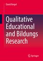 "Qualitative Educational and Bildungs Research, Second Edition" von David Kergel, roter Hintergrund, Springer-Logo.