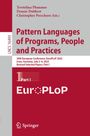 Text: LNCS 16493, Pattern Languages of Programs, People and Practices, EuroPLoP 2025, Springer. Cover mit rotem und grauem Hintergrund.