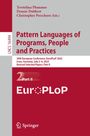 Pattern Languages of Programs, People and Practices, Buch