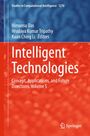 "Intelligent Technologies: Concept, Applications, and Future Directions, Volume 5" auf rotem Hintergrund mit blauem Abschnitt.
