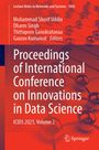 Proceedings of International Conference on Innovations in Data Science, Buch