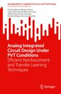 Titel: Analog Integrated Circuit Design Under PVT Conditions. Grafik: Wellenartige rote und weiße Formen. Springer-Logo.