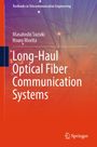 "Long-Haul Optical Fiber Communication Systems" von Masatoshi Suzuki und Itsuro Morita. Orange-blauer Hintergrund. Springer-Logo.