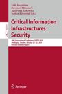 "Critical Information Infrastructures Security", Konferenz in Jönköping 2025, Herausgebernamen, Springer-Logo.