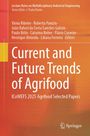 Text: "Current and Future Trends of Agrifood. ICoWEFS 2025 Agrifood Selected Papers."  
Unter einem abstrakten, orangefarbenen Hintergrund.