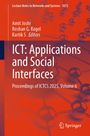 "Lecture Notes in Networks and Systems 1872. ICT: Applications and Social Interfaces. Springer-Logo unten. Hintergrund in orange."