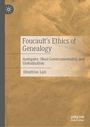 Titel: "Foucault’s Ethics of Genealogy". Autor: Dimitrios Lais. Hintergrund braun, links abstraktes Symbol.