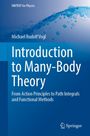 Text: "Introduction to Many-Body Theory" von Michael Rudolf Vogl. Hintergrund: Blasen und ein Springer-Logo.