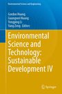 Titel: Environmental Science and Technology: Sustainable Development IV. Gelbes Design mit blauen Akzenten. Springer-Logo.