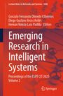 Emerging Research in Intelligent Systems, Buch