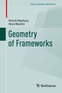 „Compact Textbooks in Mathematics“, Autoren: Hiroshi Maehara, Horst Martini, „Geometry of Frameworks“, Logo von Birkhäuser.