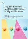 "Englishisation and Multilingual Dynamics in Higher Education" von Tamilla Mammadova und weiteren Autoren. Pastellfarbene Bälle auf buntem Hintergrund.