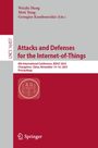 Attacks and Defenses for the Internet-of-Things, Buch