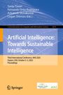 Artificial Intelligence: Towards Sustainable Intelligence, Buch