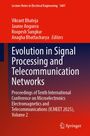 Titel: Evolution in Signal Processing and Telecommunication Networks. Konferenzband von ICOMEET 2025. Springer-Logo unten.