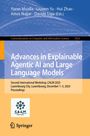 Titel: "Advances in Explainable Agentic AI and Large Language Models" für den Workshop CALM 2025 in Luxemburg.