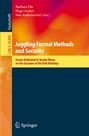 "LNC 16365, Juggling Formal Methods and Security, Essays Dedicated to Sjouke Mauw. Farbverlauf in Orange und Rot."